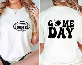 Game Day SVG, Game Day PNG, Game Day Vibes Svg, Game Day Vibes Png, Game Day Varsity Svg, Football Svg, Football Png, Sublimation Designs