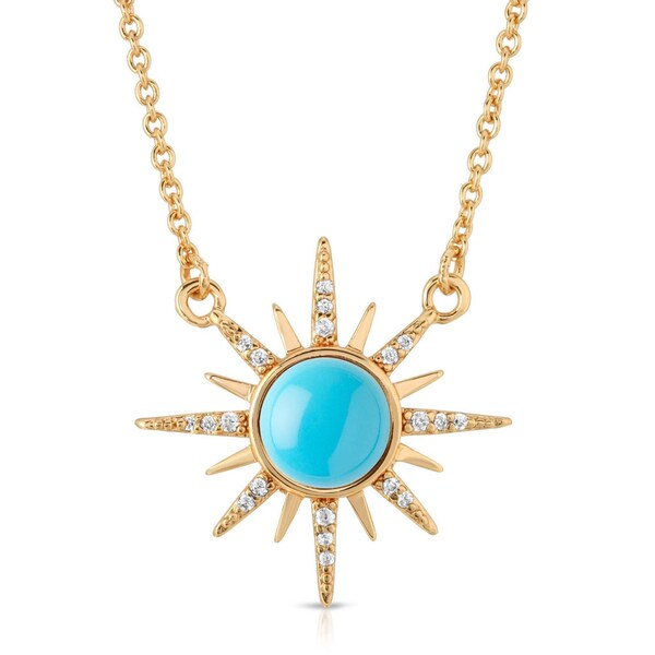 Star Burst Celestial Boutique Salon Spa Jewelry Trendy Layer 20”