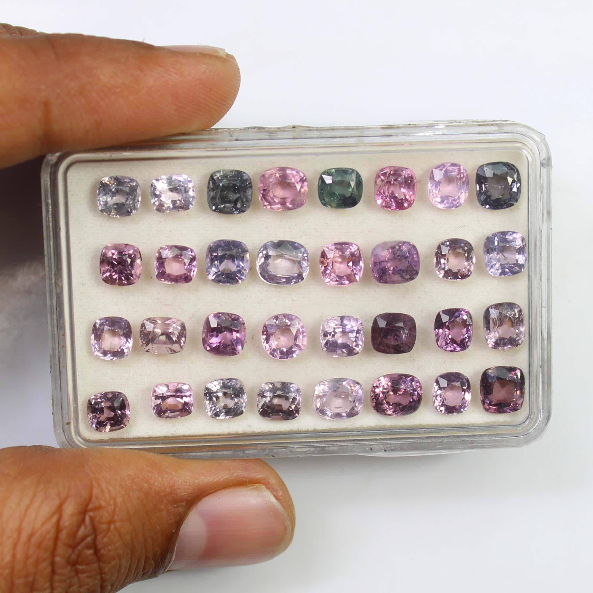 Good Spinel Natural Spinel Gemstone Multi Color Spinel Cut Mix Shape Faceted Spinel ...