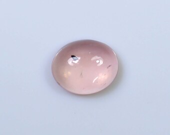 Natural Rose Quartz Cabochon Pink Color Rose Quartz Stone AAA Quality Rose Quartz Flat Bottom Oval Shape Stone Jewelry Making Cabs 3.50Cts