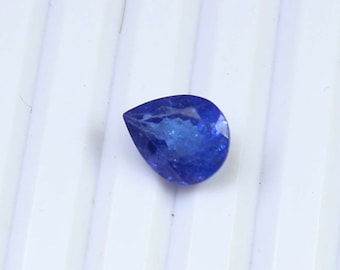 AAA Tanzanite Gemstone, Faceted Pear Shape, Loose Stone (2.60 Cts)
