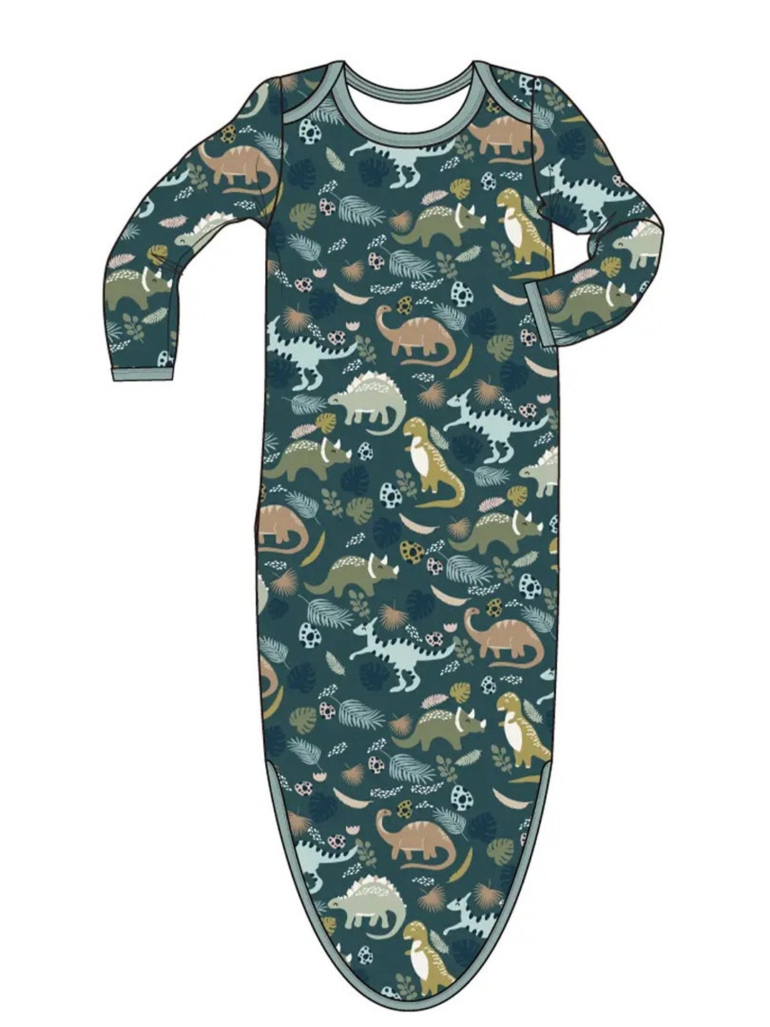 Baby Bamboo Griffin Doodle Gown main image 0
