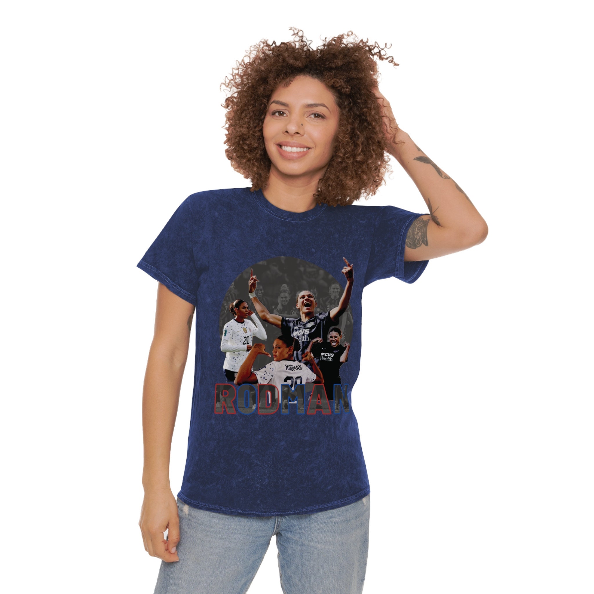 Cheetah Mineral Wash Round Neck Half Sleeve T-Shirt main image 0