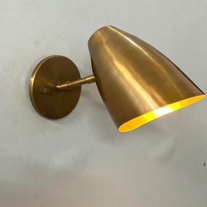 Timeless Elegance Handcrafted Brass Wall Lamp for a Distinctive Home