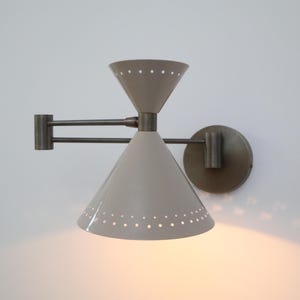 Handcrafted Adjustable Brass Wall Lamp For Your Home Decor