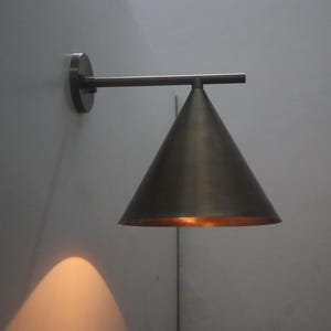 Elegant Handcrafted Brass Wall Sconce Unique Design Wall Light for Modern Interiors