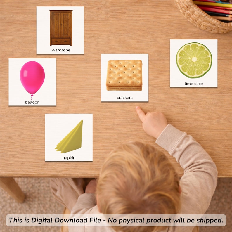 Montessori Shape Sorting Cards Printable, Preschool Shapes Activity ...