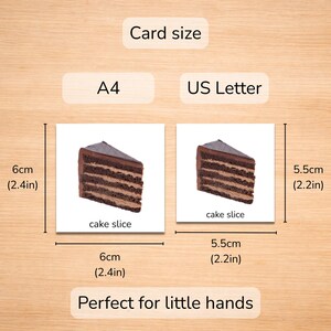 Printable Montessori shape sorting cards sized for A4 and US Letter. Perfect card size for little hands in preschool learning activities.