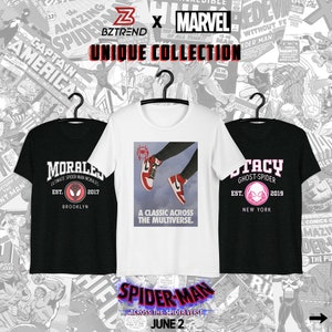 Da rienda suelta a tu héroe interior con nuestra colección Spider-Man: Across the Spider-Verse. Experimenta el multiverso con estilo.