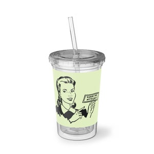 Office Joke Reusable Cups with Straw - Humorous Coworker Gift