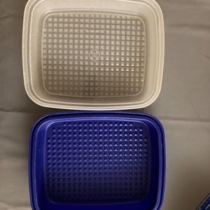 Blue tupperware - Etsy 日本