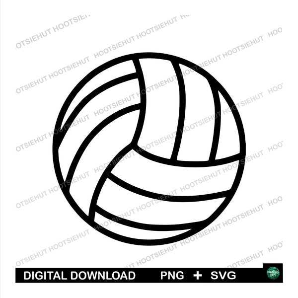 Volleyball PNG SVG, Digital Download File png, Cricut Cut File svg