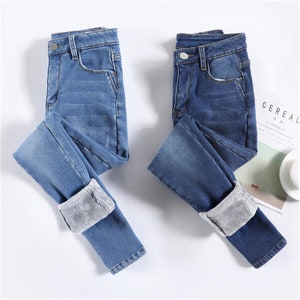 Fleece Lined Jeans 