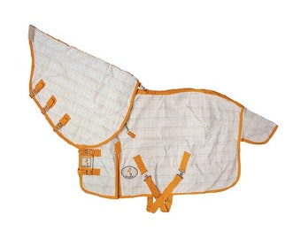 Detachable neck Horse Summer Rug (orange)