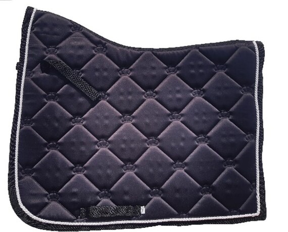Numnah (tapis De Selle) Matelassé HI WITHER, Noir, Taille Full, Occasion