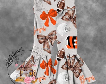 Cincinnati Bengals crop top or flare pants