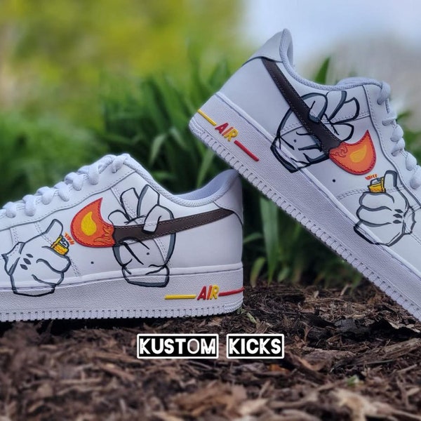 Custom Nike Air Force 1 Blunt