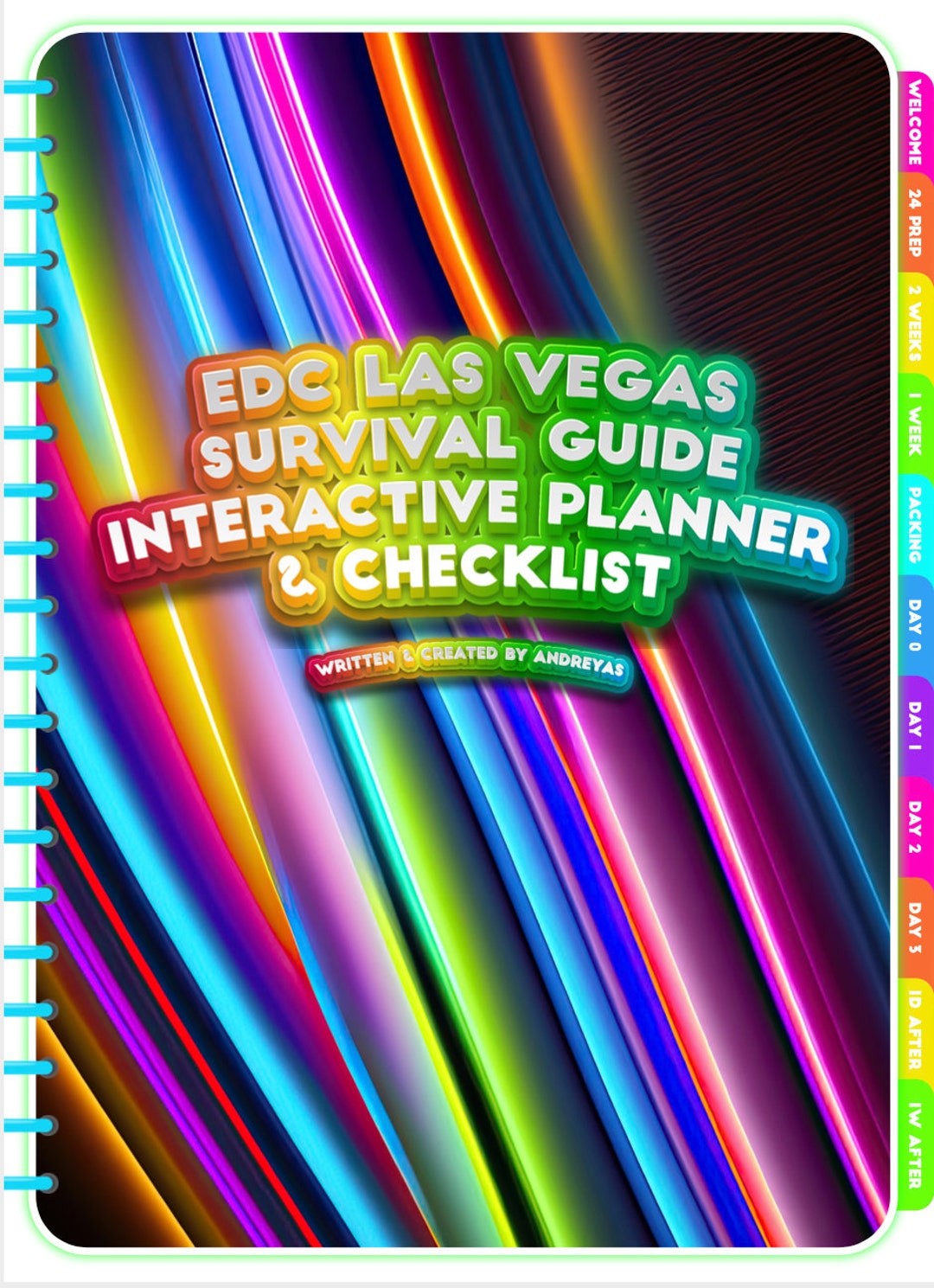 EDC Las Vegas 2024 Survival Guide Interactive Planner & Etsy