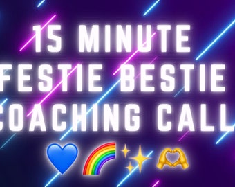 Chiamata telefonica/coaching di Festie Bestie da 15 minuti