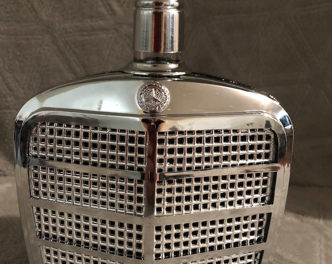 Mercedes Benz Grill Decanter Flask Whisky Bottle Etsy