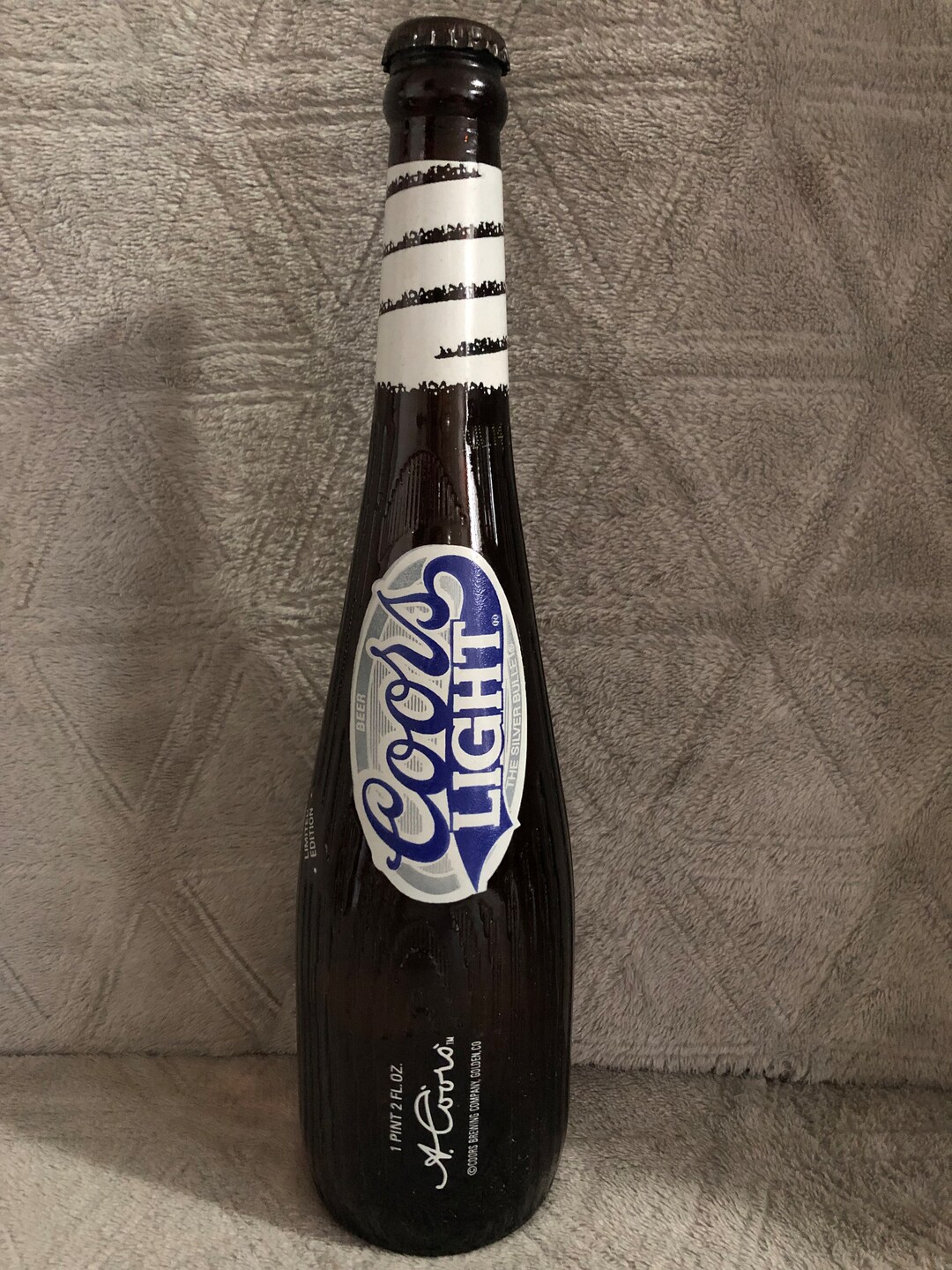 Coors Light Baseball Bat Bottle W/cap Limited Edition Etsy