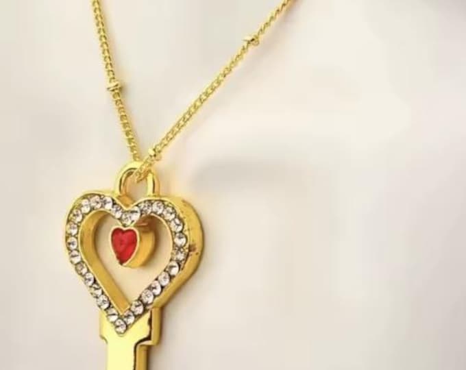 Wear Your Power — Chastity Key Necklace (Gold & Silver Tones) NEW STYLE ADDED!