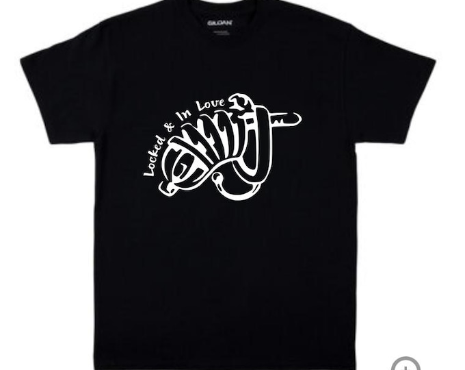 LOCKED & PROUD — Male Chastity T-Shirts
