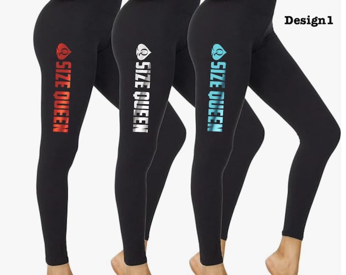 Did someone say Size Queen?  Sexy Super Soft Stretch Leggings! Now in White and Black!