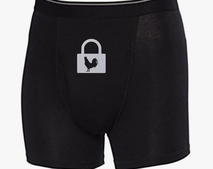 Keep your Cuck in his place with these Locked Boxer Briefs