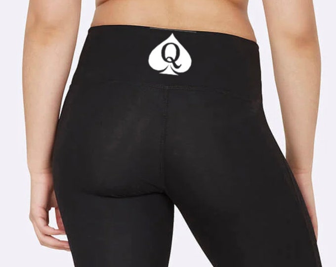 Sexy Stretch QOS or Customized Text Leggings