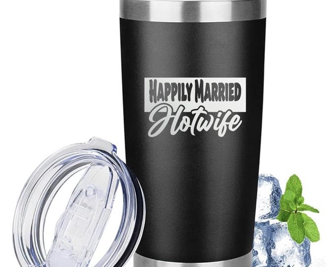 Bold Statement Black 20oz Tumblers – Insulated, Customizable & Made to Stand Out