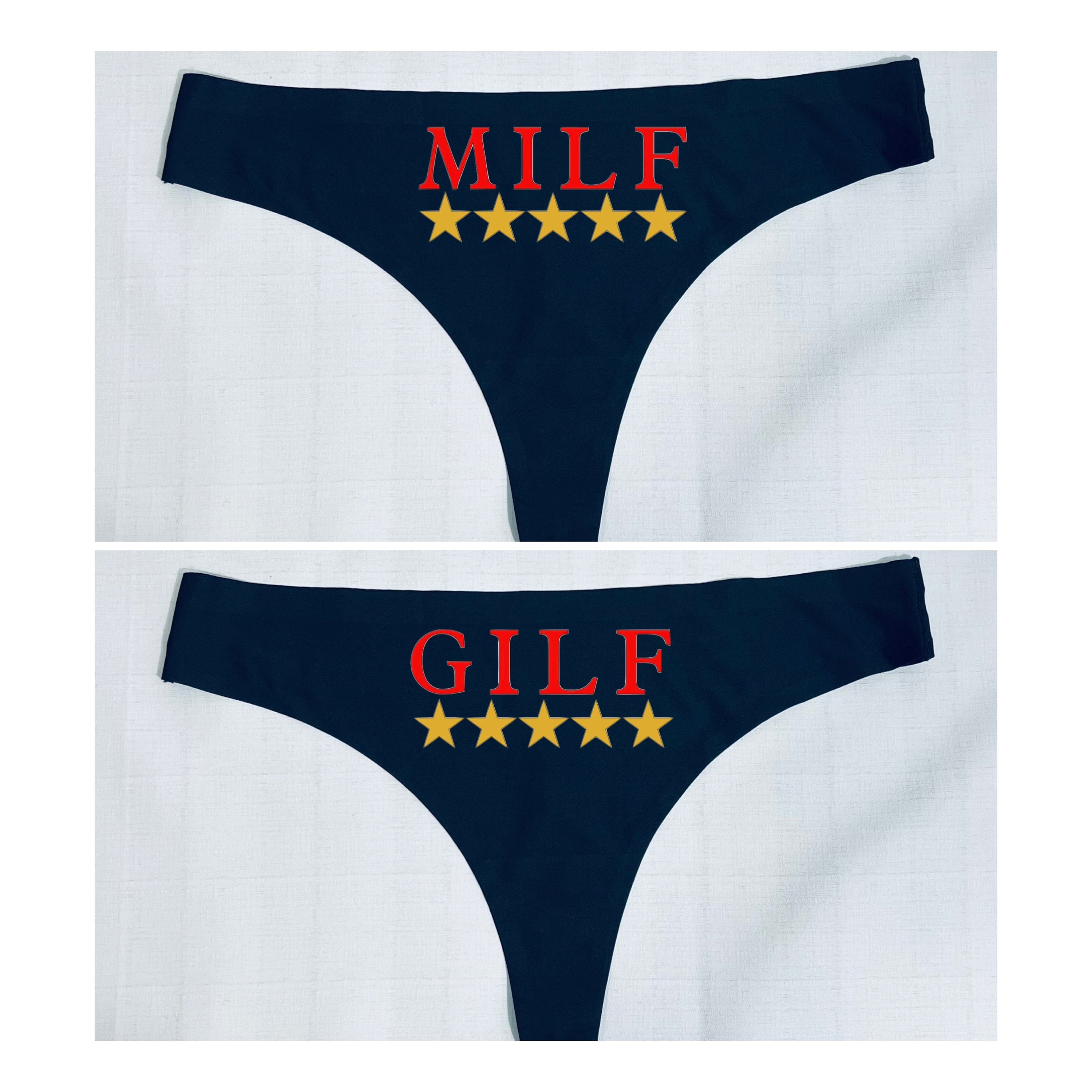 Milf Or Gilf Thong Etsy