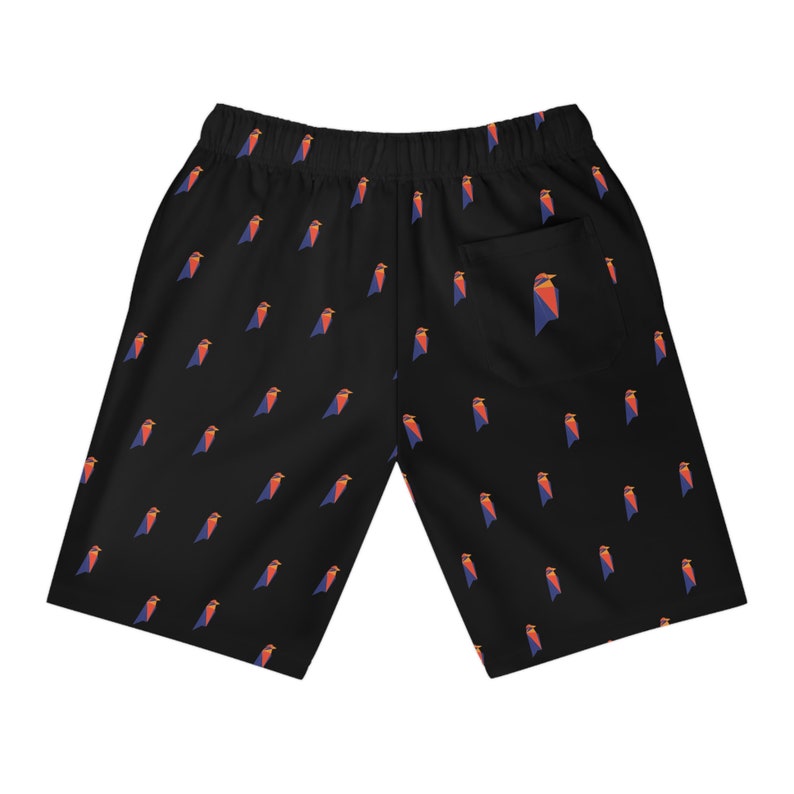 black shorts long