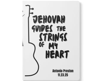JW Baptism Gift for Brothers, JW Baptism Gift for Sisters, JW Notebook, Jw Journal, Baptism Date, Personalized Gifts, Convention, Assembly