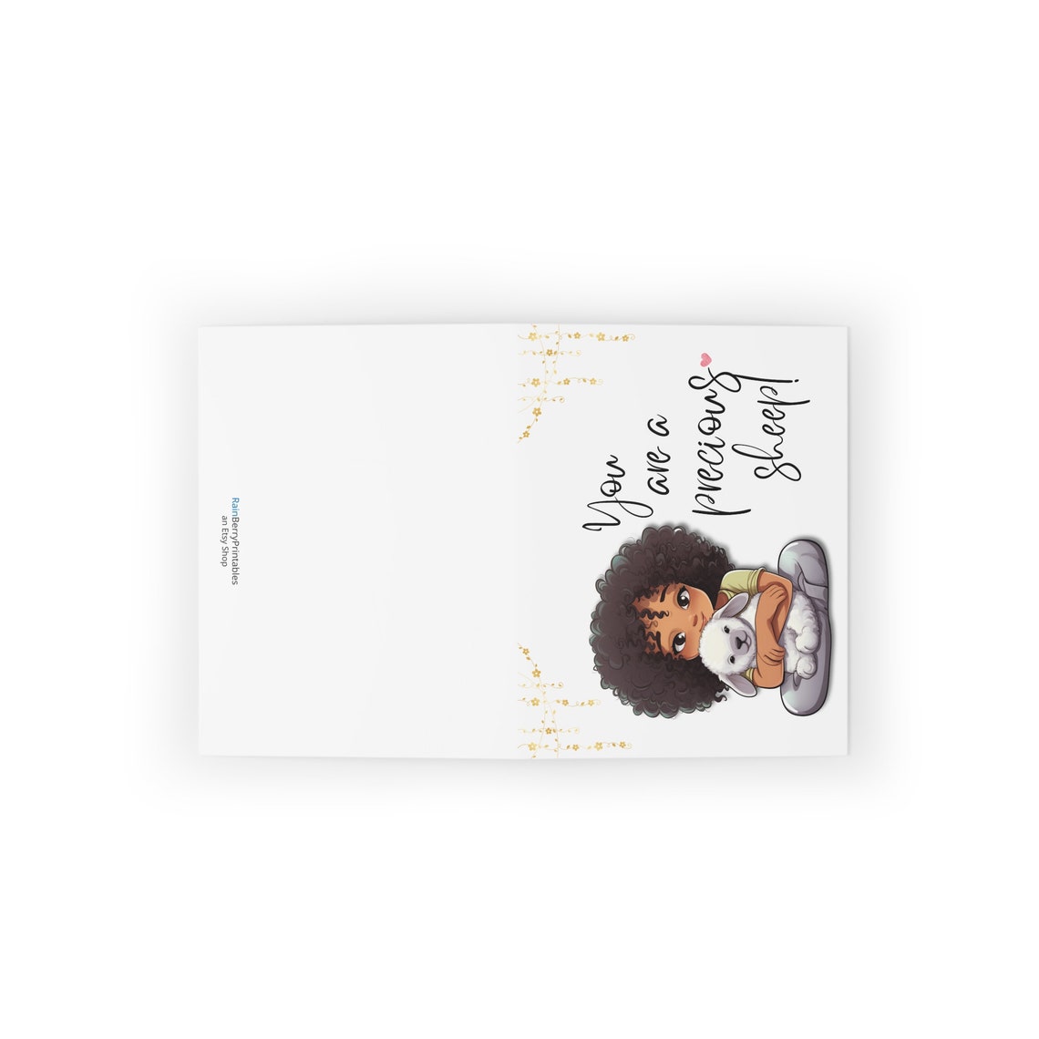 JW Greeting Cards JW Encouragement Card You Are a Precious Sheep JW ...
