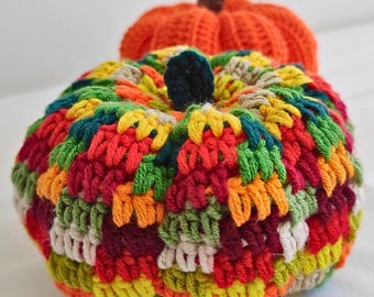 Crochet Pumpkin Pattern, Fall Decor PDF, Easy Video Tutorial, Autumn Home Decoration