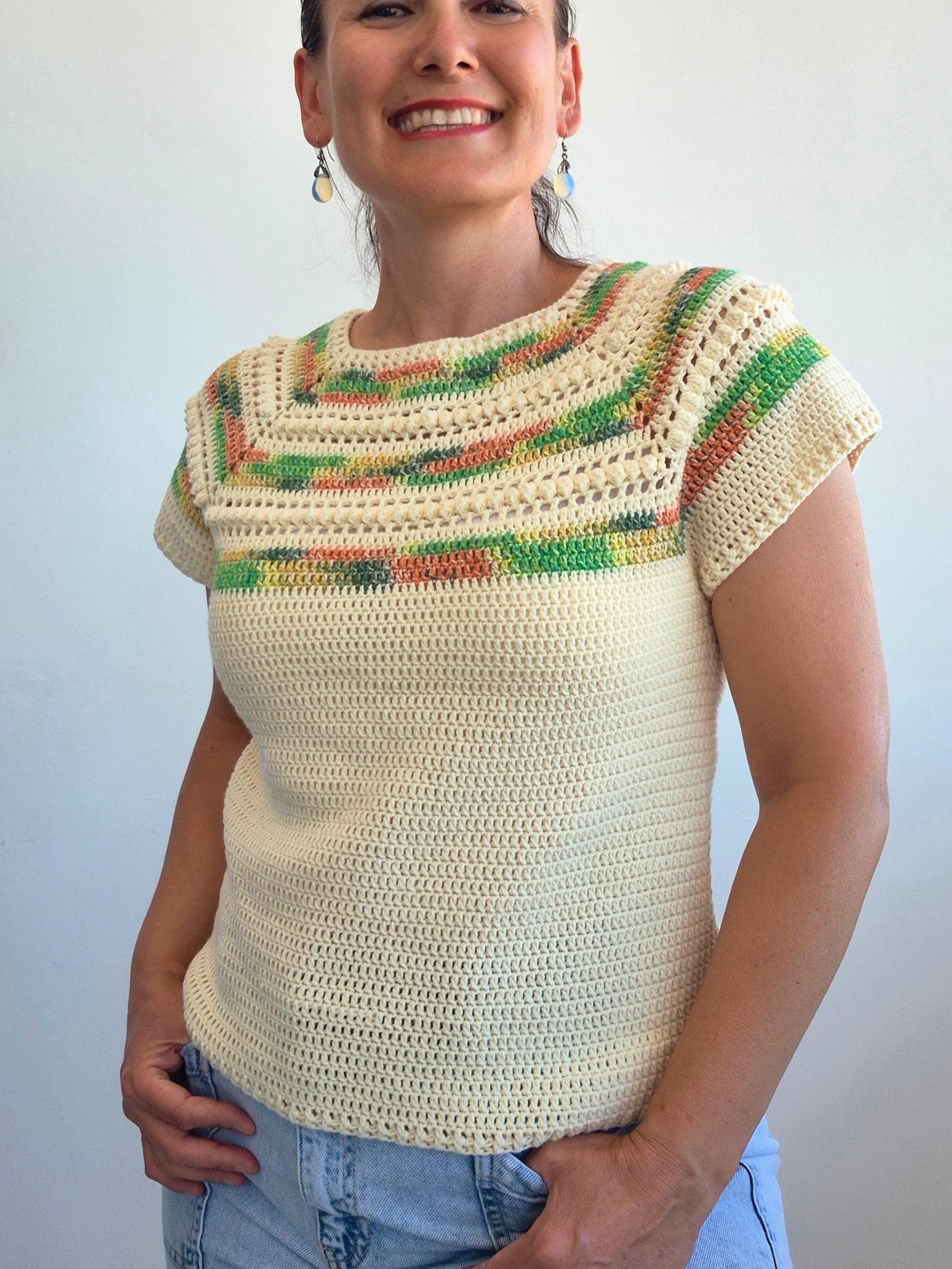 40 Crochet Blouse Patterns with Lace, Wraps, and Granny Squares 6 Crochet Top & Video Tutorial