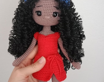 かぎ針編みのあみぐるみ人形：女の子への手作りニットギフト - Etsy 日本