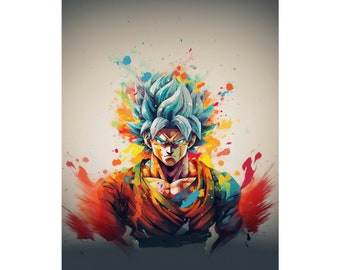 Goku - Super Saiyan 4 -Artwork by @EosVisions