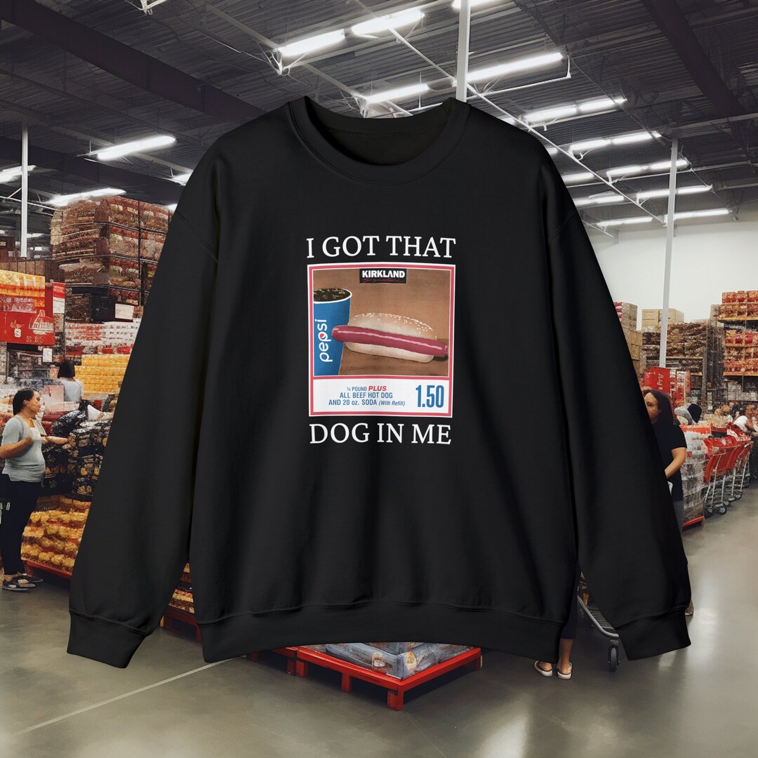 Cozy Costco Hot Dog Sweater Hotdog Shirt for Dog Enthusiasts Etsy