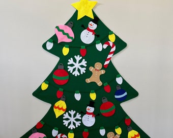 FELT CHRISTMAS TREE