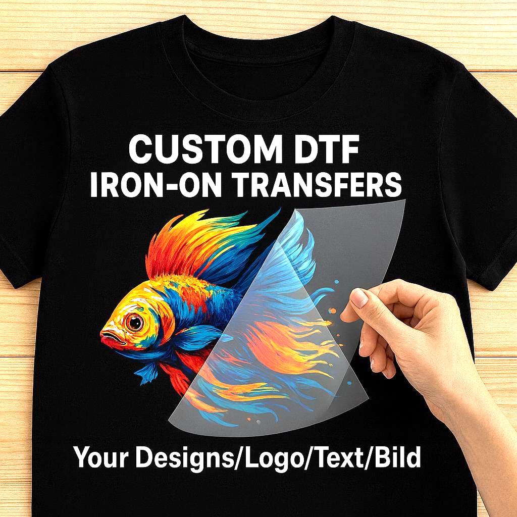 DTF-Transfer 56 x 50 cm - deine Motive auf DTF Folie