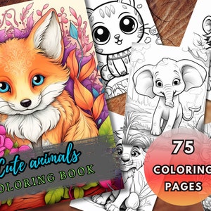Páginas para colorear de animales del bosque imprimibles: diseños adorables inspirados en la naturaleza para niños y adultos, ¡perfectos para la creatividad y la relajación!