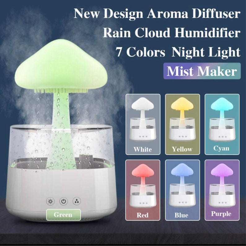 Minimalist Rain Cloud Aromatherapy Essential Oil Zen Etsy