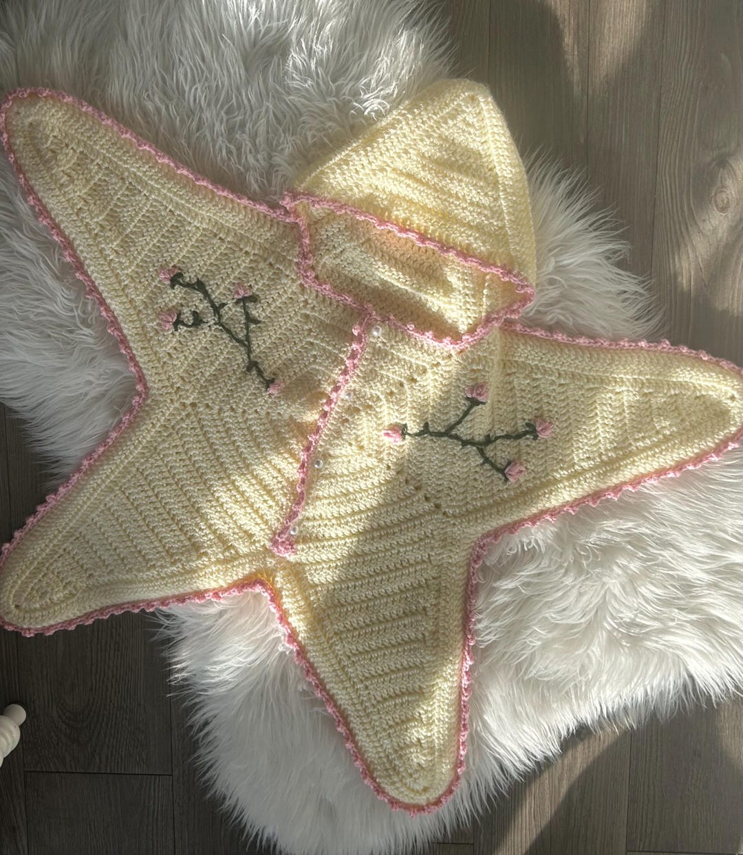 Embroidered Floral Baby Star Outfit - Etsy