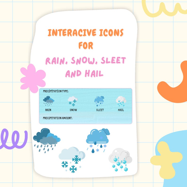 Kids Weather Observation Sheet | Printable Weather Tracker ...