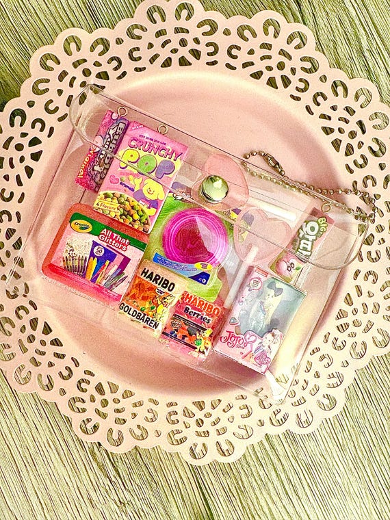 Gacha Pouch Bag Charm/bag Pendant Kawaii Miniature Toys