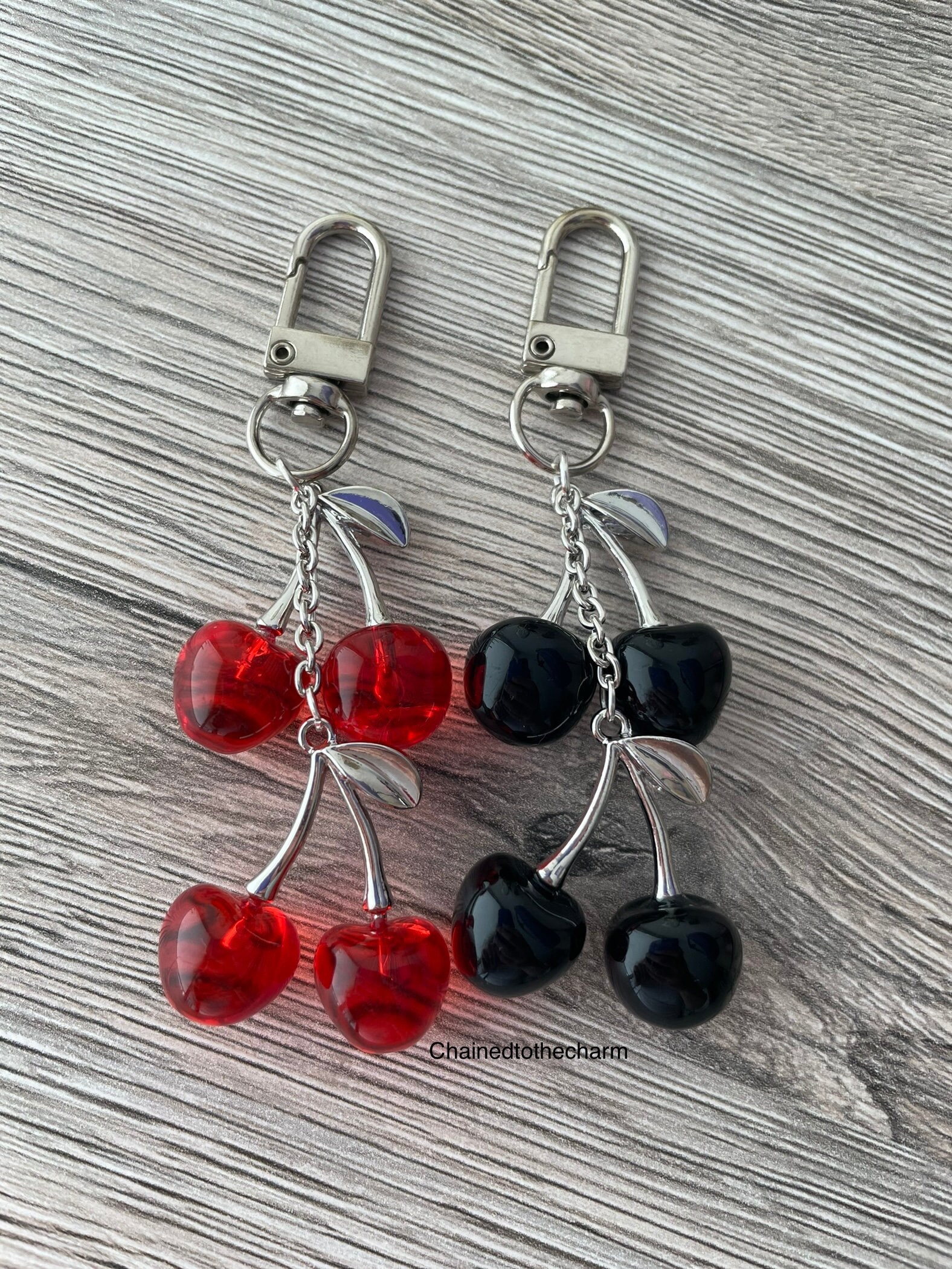 Red Cherry Bag Charm