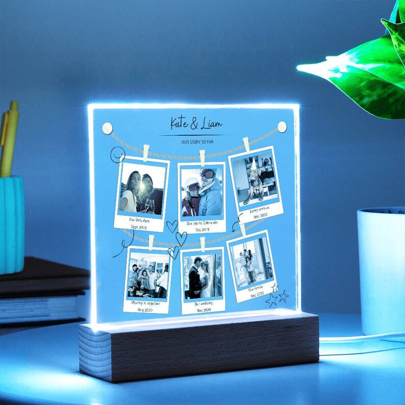 Custom Acrylic Plaque With Stand - Sentimental Gifts For Sister/Bestie