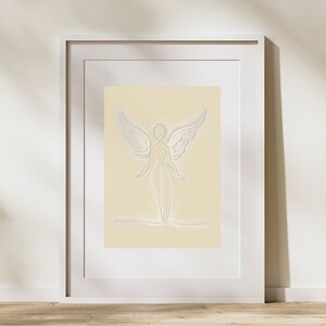 Guardian Angel, Religious art,Christian home decor, Christian art,Digital Print, Modern art,Bible Wall Art, Bible art,Christian Faith